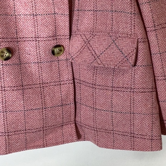 MAEVE Puffärmel Herrenmode Blazer/Jacket Pink Size US 4 - Picture 7 of 13